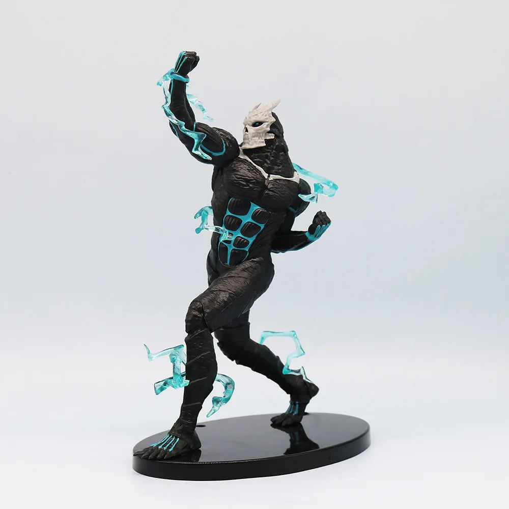 19.5cm anime kaiju no.8 figura monstro anime características da postura em pé e modelo de perfuração brinquedo presente figura de ação pvc