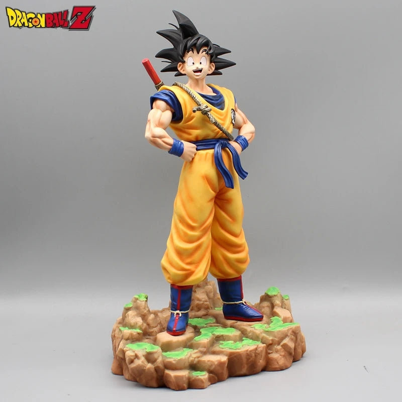 Epic Saiyan Warrior Figure - Anime Inspired Collectible