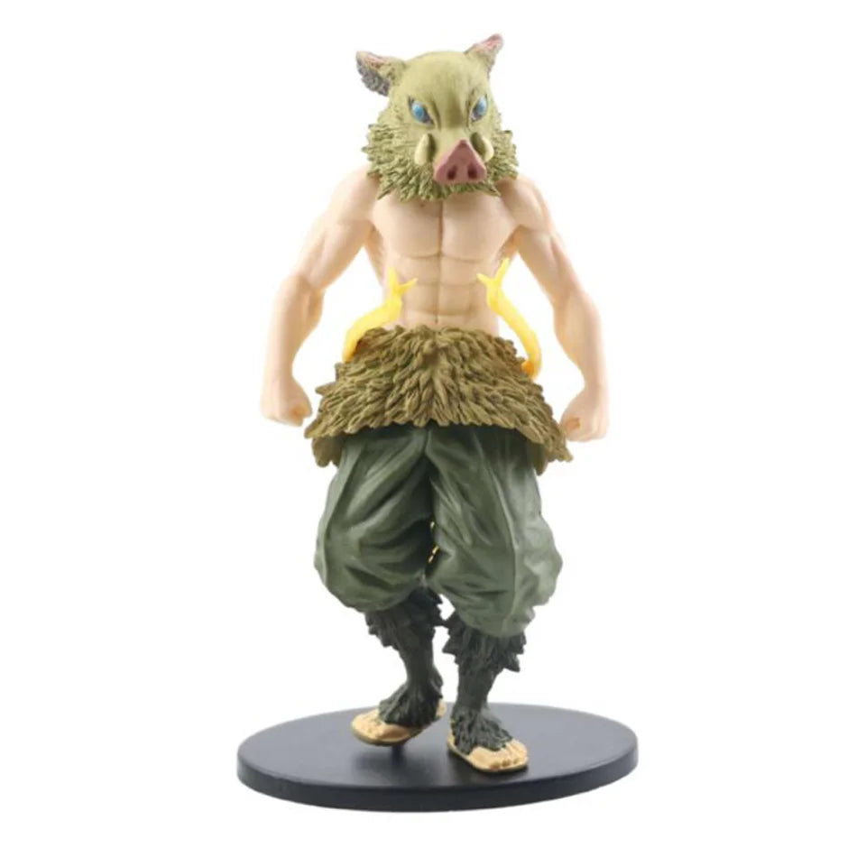 Anime demon slayer kimetsu no yaiba figura kamado tanjirou figura de ação agatsuma zenitsu nezuko guerreiro pvc modelo brinquedos