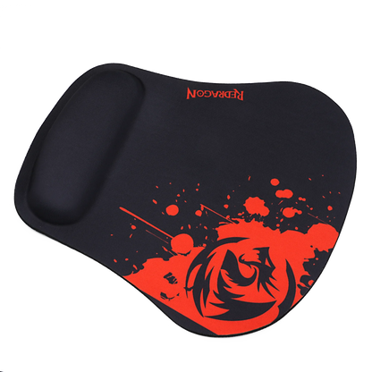 Mid-Size Speed Gaming Mouse Pad | Red Geisha Art | Non-Slip Grip