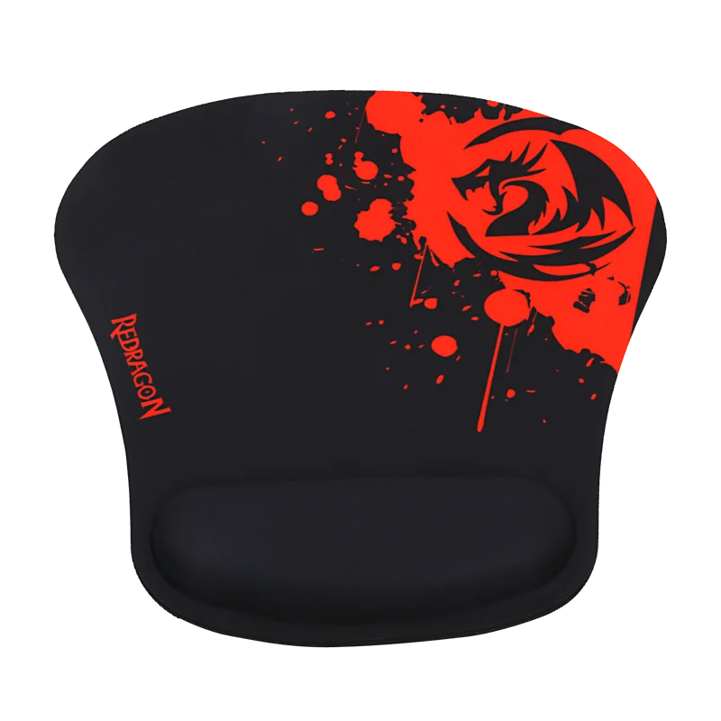 Mid-Size Speed Gaming Mouse Pad | Red Geisha Art | Non-Slip Grip