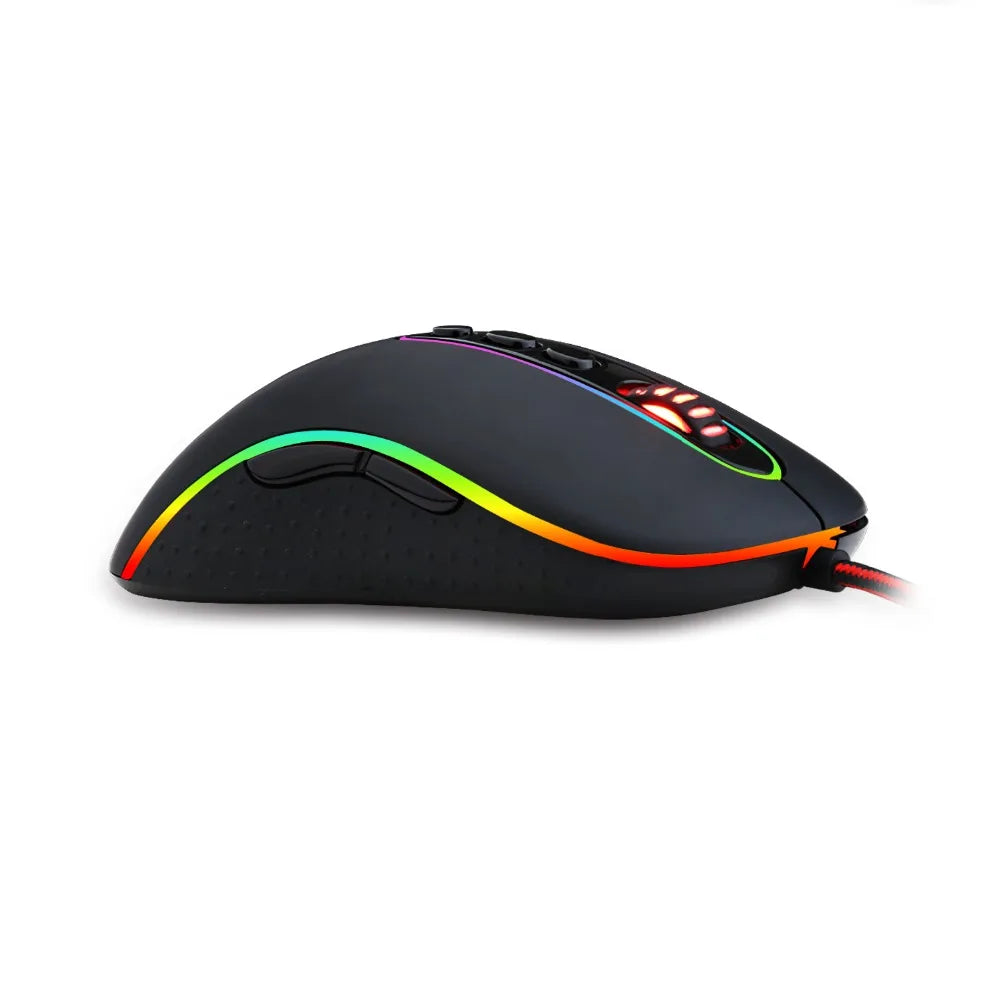 RGB Gaming Mouse – 10 Programmable Buttons – 10000 DPI – Ergonomic Precision Sensor - Aruen Store