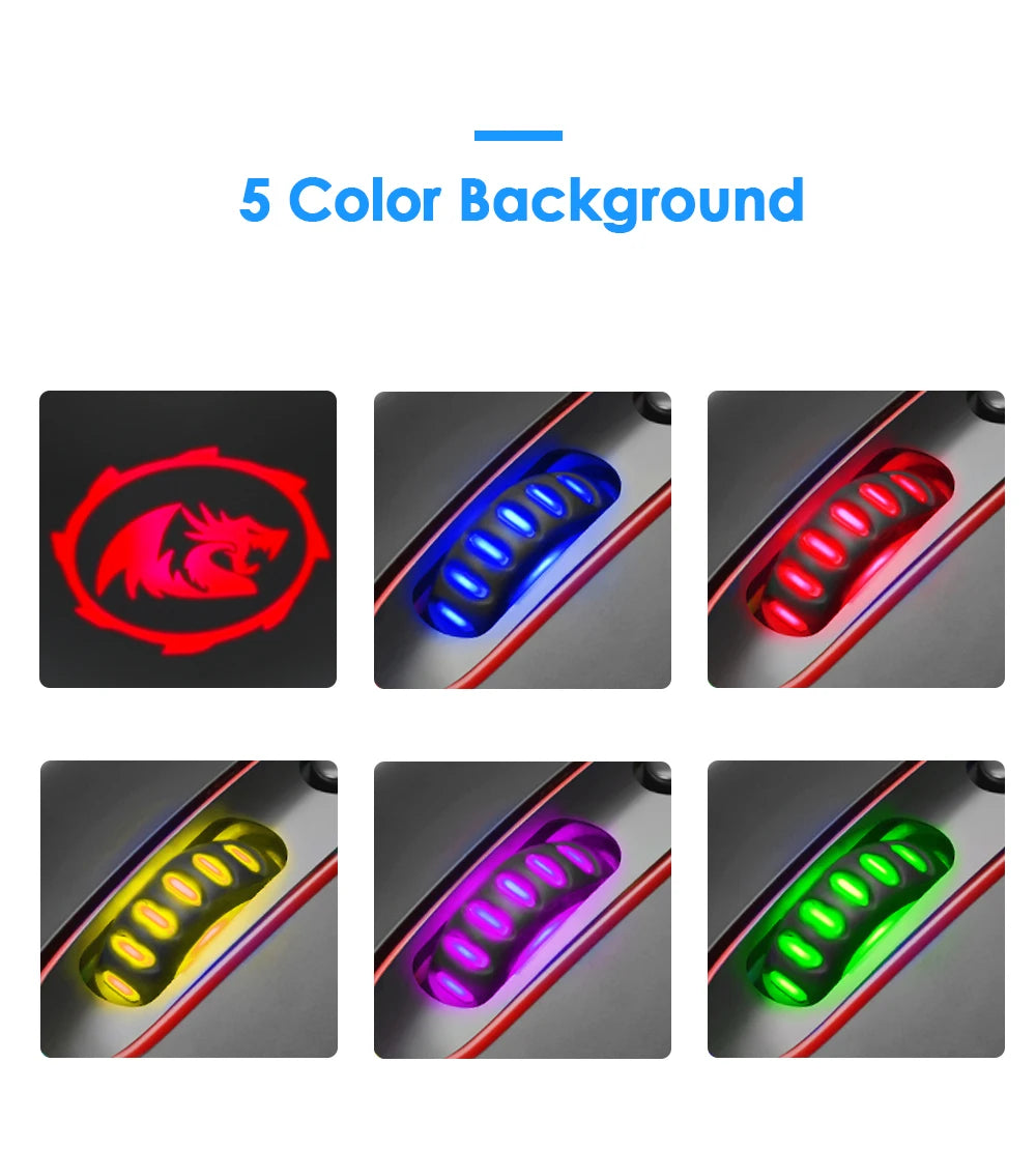 RGB Gaming Mouse – 10 Programmable Buttons – 10000 DPI – Ergonomic Precision Sensor - Aruen Store