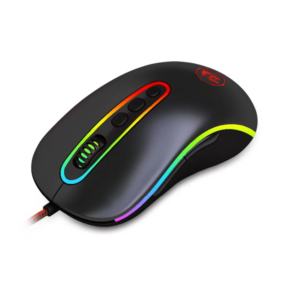 RGB Gaming Mouse – 10 Programmable Buttons – 10000 DPI – Ergonomic Precision Sensor - Aruen Store