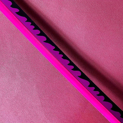 104cm luminoso demon slayer katana kimetsu não yaiba lâmina sabre anime cosplay prop kanroji mitsuri tamanho real brinquedo katana japonês
