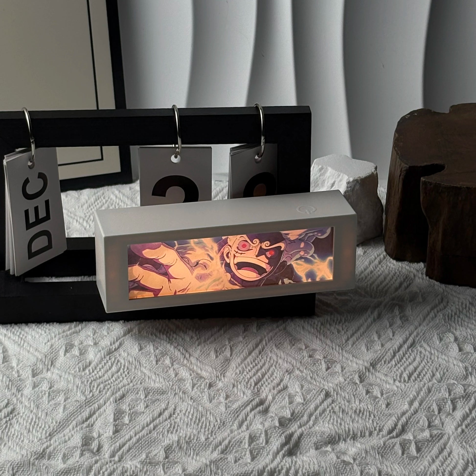 3d anime movimento luz da noite anime caixa de lâmpada laser luz led para o quarto decoração manga presente aniversário candeeiros mesa lightbox