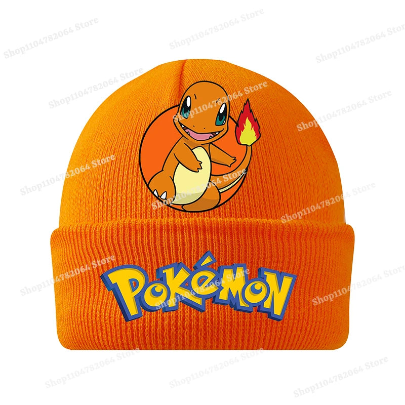 Unisex Japanese-Inspired Embroidered Beanie – Cozy Winter Knit Hat