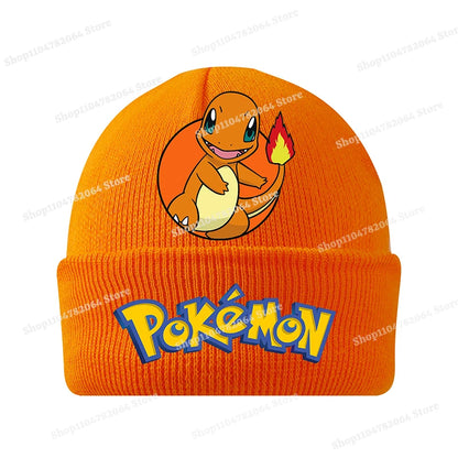 Unisex Japanese-Inspired Embroidered Beanie – Cozy Winter Knit Hat