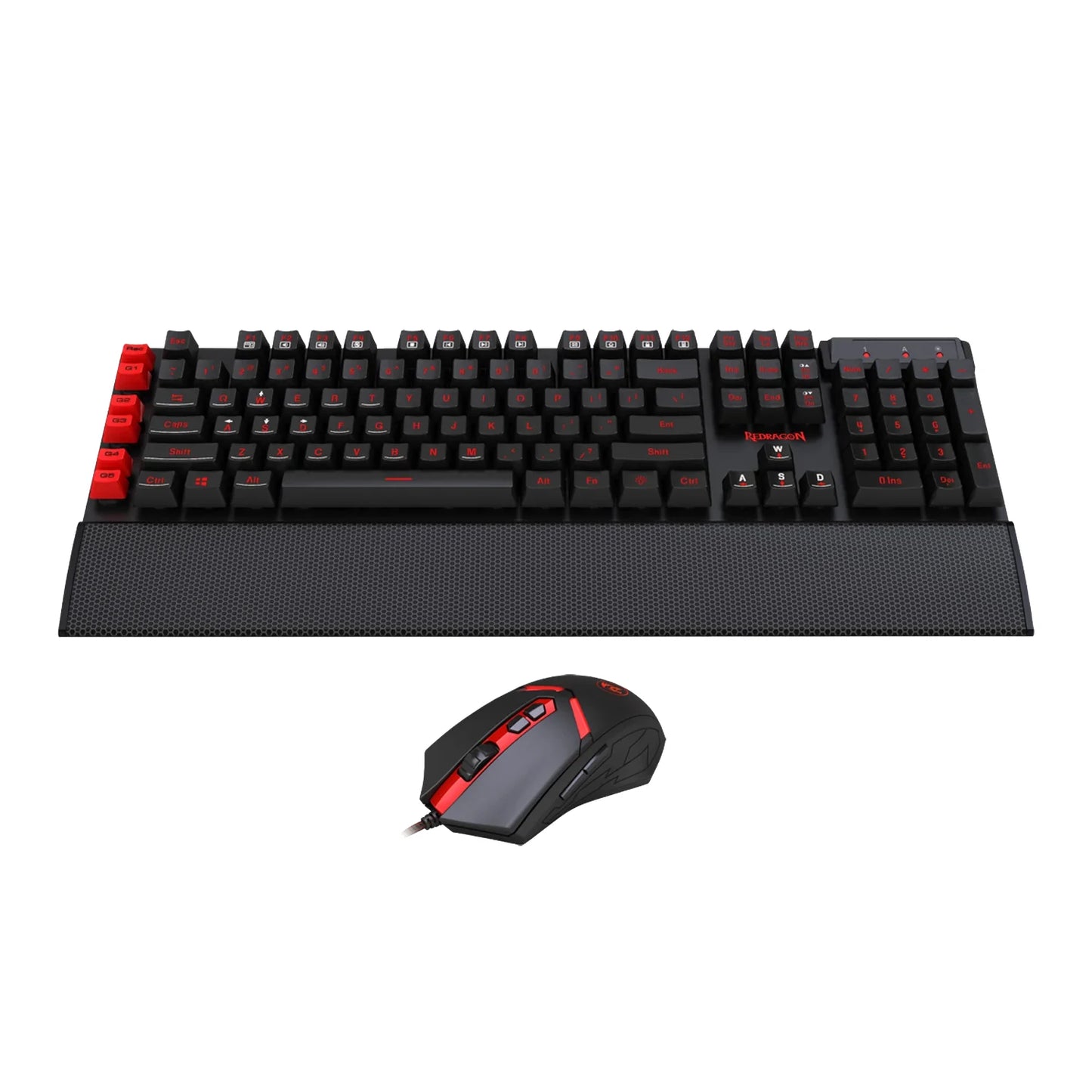 Gaming Keyboard + RGB Mouse Combo – High Precision, Fast Response and Pro-Level Performance