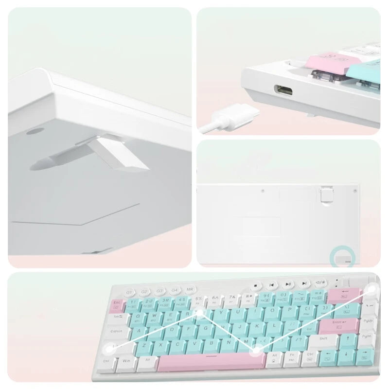 60% Wireless RGB Mechanical Keyboard | Tri-Mode Low Profile Gamer