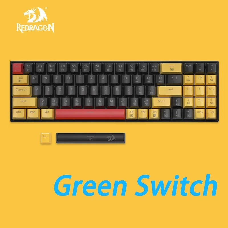 Wireless Mechanical Keyboard 78 Keys – RGB Hot-Swap – Low-Profile Compact Gaming Keyboard - Aruen Store
