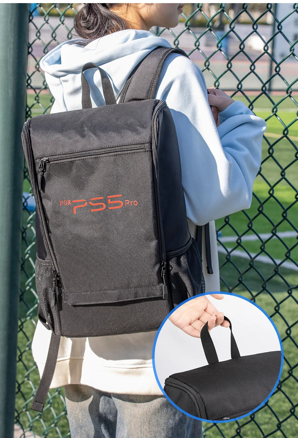 Gaming Console Travel Backpack – Large Capacity Protective Carrying Bag for Slim & Pro Consoles - Aruen Store