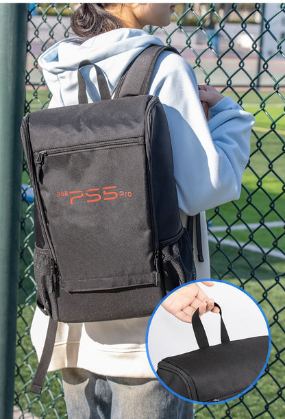 Gaming Console Travel Backpack – Large Capacity Protective Carrying Bag for Slim & Pro Consoles - Aruen Store