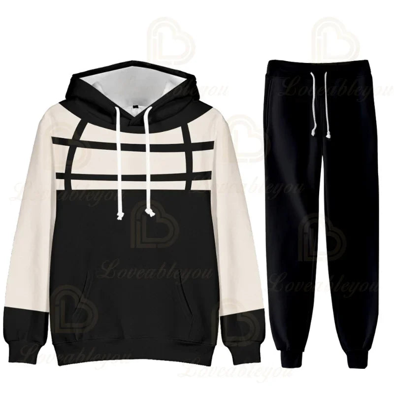 Secret Agent Academy Tracksuit Set (Hoodie + Pants) - Anime Edition