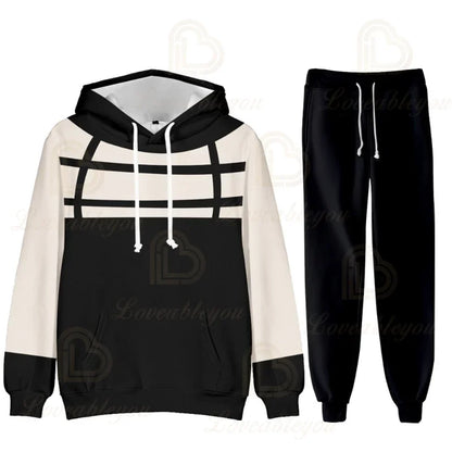 Secret Agent Academy Tracksuit Set (Hoodie + Pants) - Anime Edition