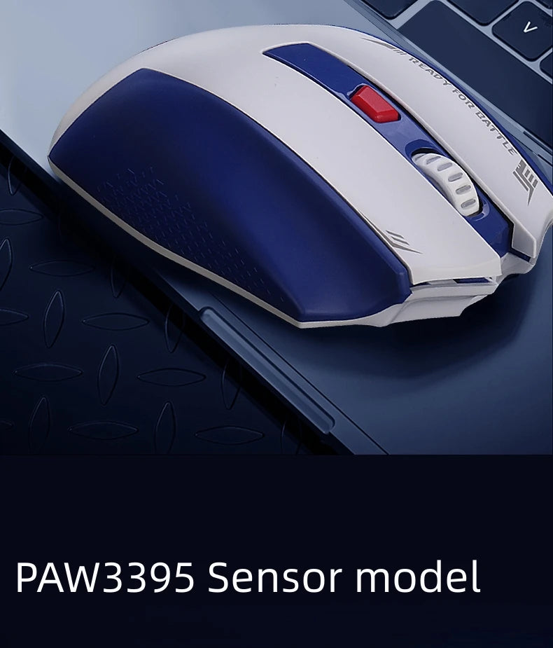 Redragon G62 Wireless Gaming Mouse – 2.4G + Bluetooth, 26,000 DPI Sensor, 6 Programmable Buttons, Ultra-Lightweight - Aruen Store