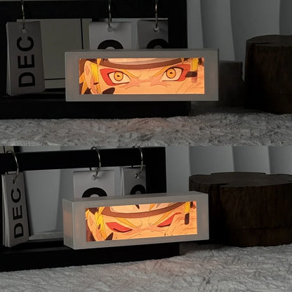 3D Anime LED Lightbox - Gamer & Otaku Room Decor