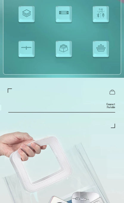 60% Wireless RGB Mechanical Keyboard | Tri-Mode Low Profile Gamer