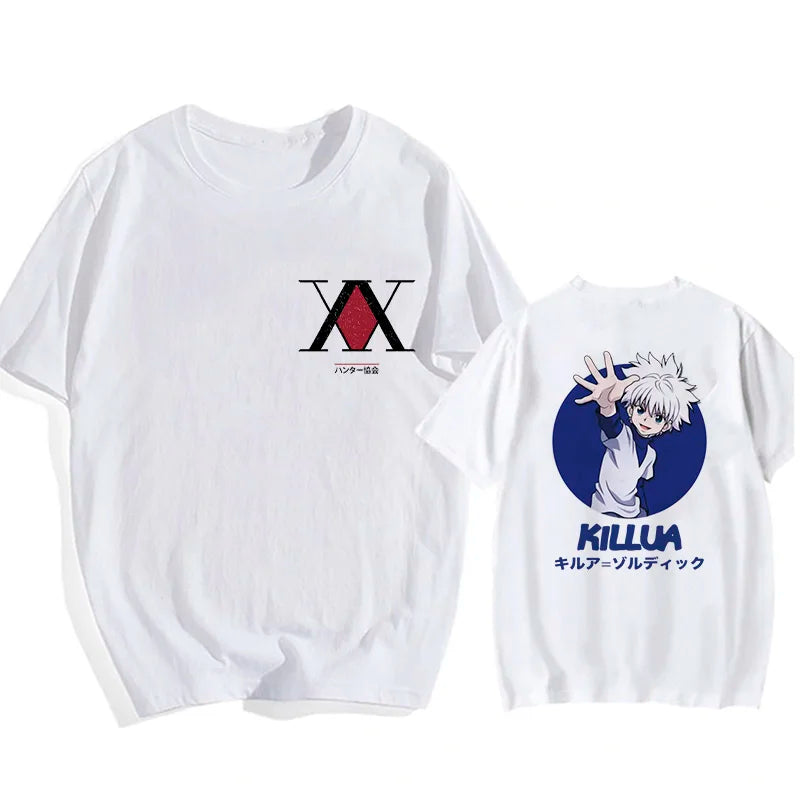 Hunter Test Oversized T-Shirt - Manga Panel Style Adventure Guild Tee