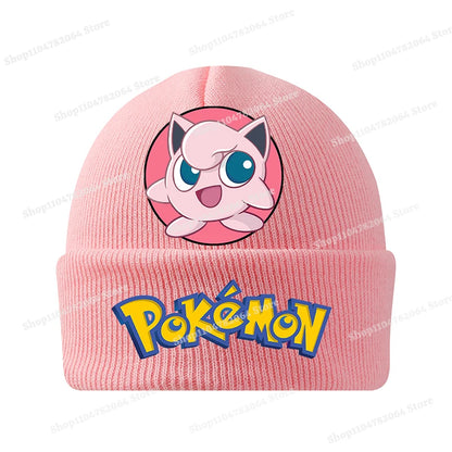 Unisex Japanese-Inspired Embroidered Beanie – Cozy Winter Knit Hat