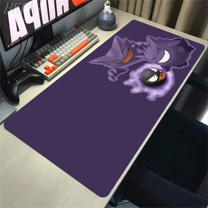 Purple XXL Gaming Mouse Pad | Dark Ghost & Shadow Style