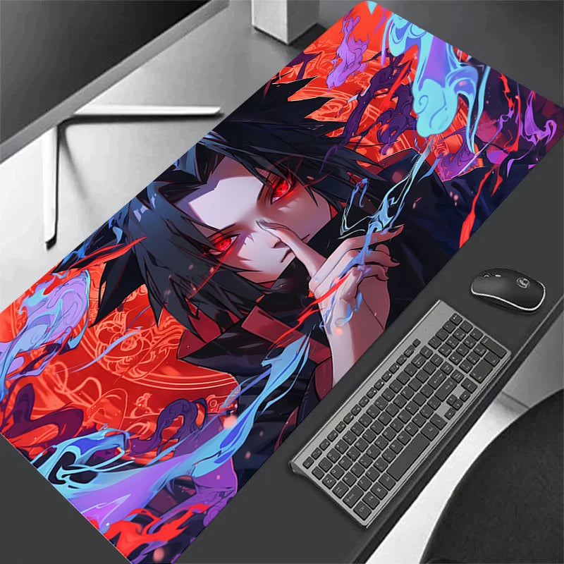 XXL Gaming Mouse Pad | Red & Black Anime Aesthetic