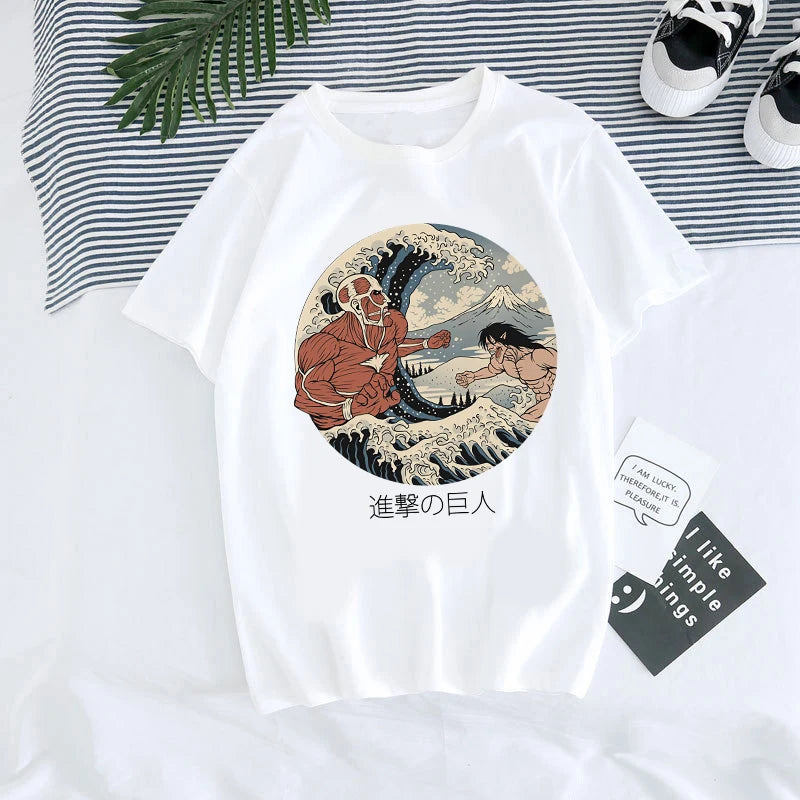 "Wings of Freedom" Minimalist Oversized T-shirt - Survey Corps Essential