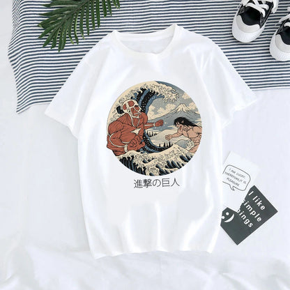 "Wings of Freedom" Minimalist Oversized T-shirt - Survey Corps Essential