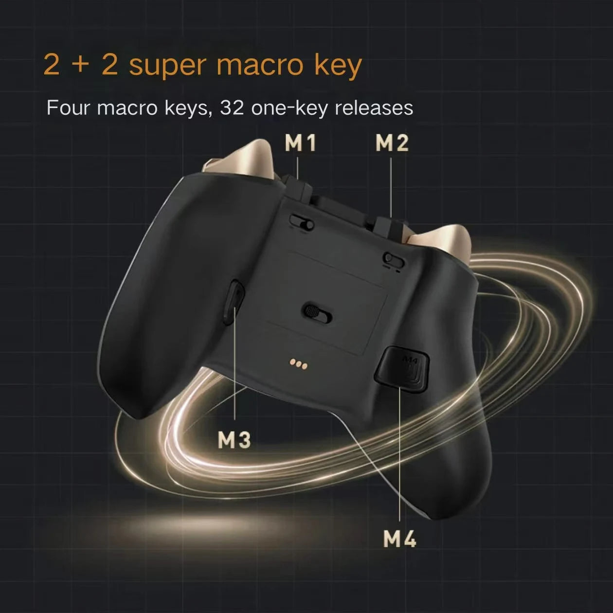 Machenike gamepads g5 pro v2 controlador de três modos jogo coleção edição hot swap hall rocker bluetooth gatilho vibração presente