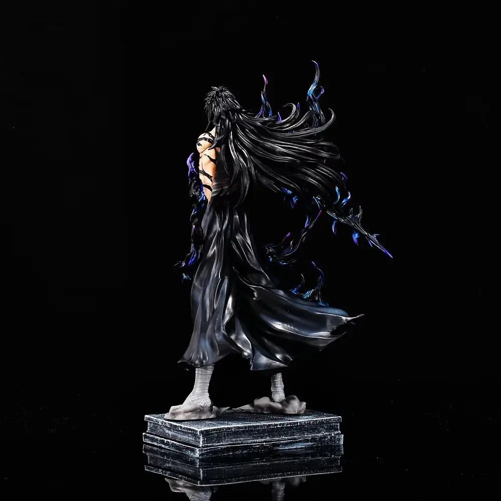 31-33cm lixívia kurosaki ichigo duas formas grande anime figura modelo estátua meninos coleção decoração de mesa ornamento brinquedos presentes