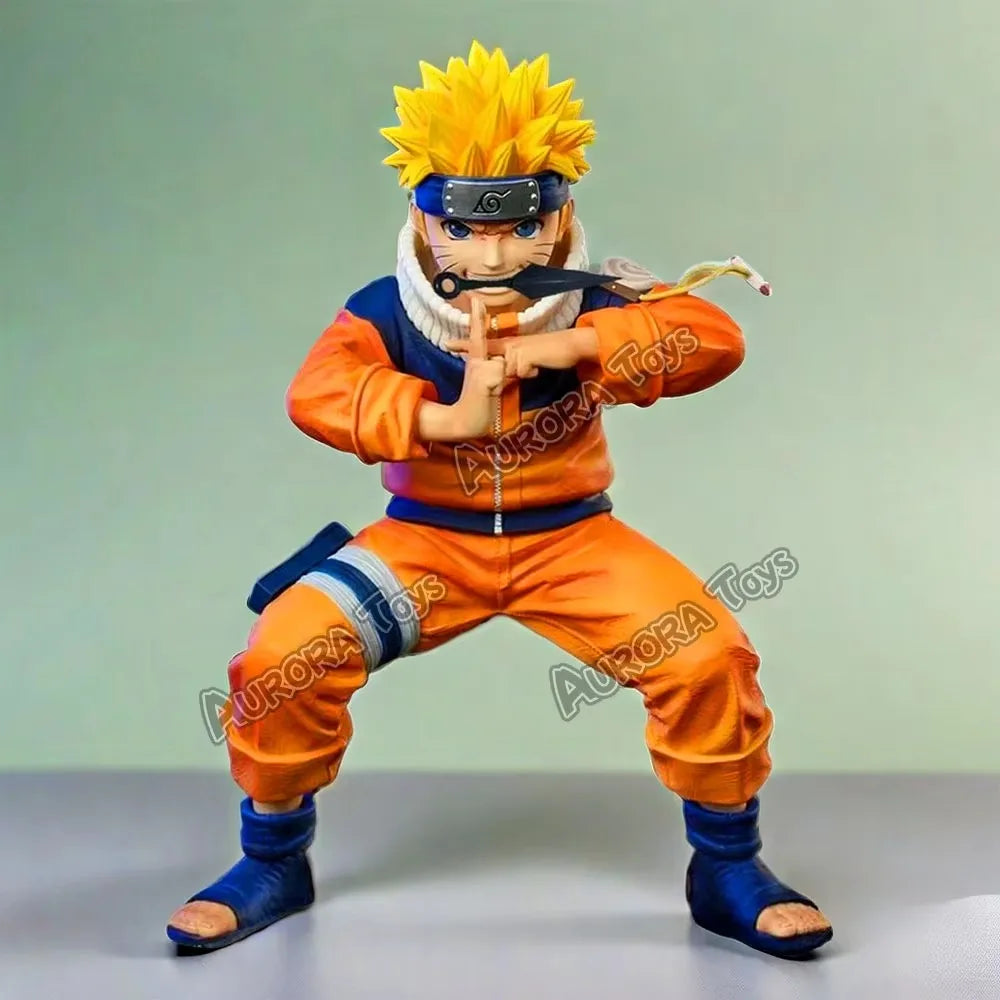 5.9in/15cm anime uzumaki naruto figura kage bunshin no jutsu pvc figuras de ação coleção modelo brinquedos presentes