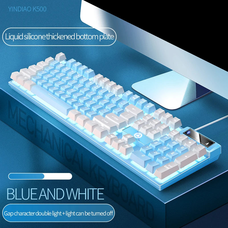 Teclado Gamer RGB de Alto Desempenho com Design Inspirado
