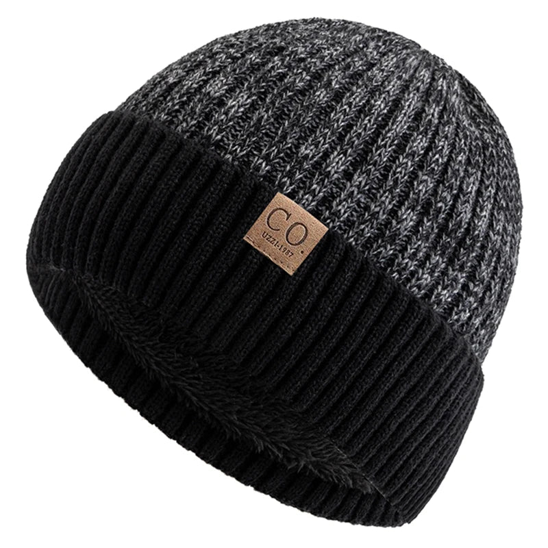Fur Lined Beanie Hat - Warm Winter Skull Cap for Men & Women