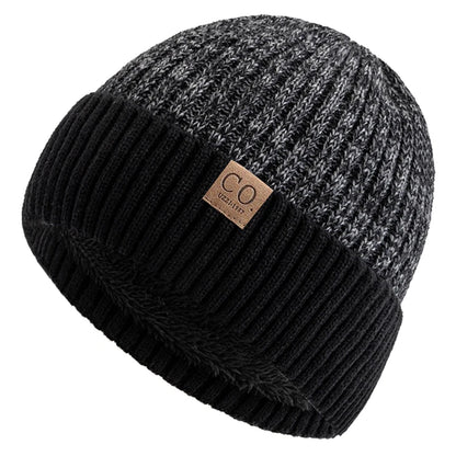Fur Lined Beanie Hat - Warm Winter Skull Cap for Men & Women