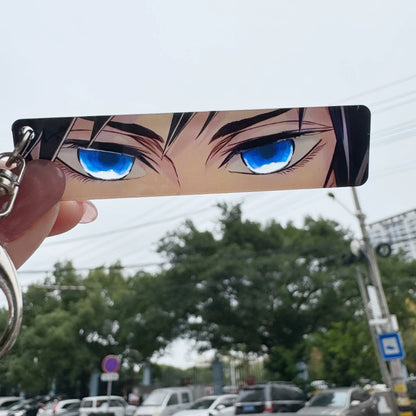 Glowing Eyes Anime Keychain – Inspired Gamer Style