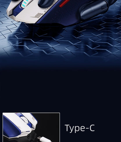 Redragon G62 Wireless Gaming Mouse – 2.4G + Bluetooth, 26,000 DPI Sensor, 6 Programmable Buttons, Ultra-Lightweight - Aruen Store