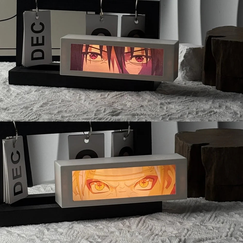 3D Anime LED Lightbox - Gamer & Otaku Room Decor
