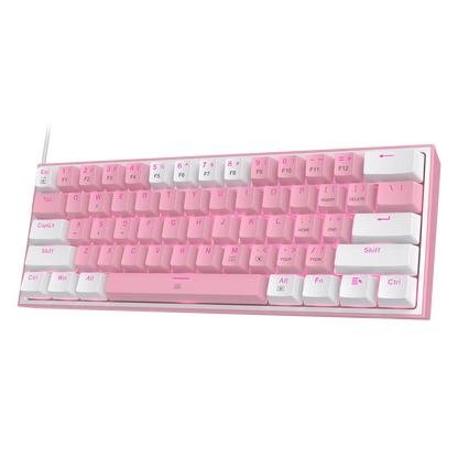 Redragon K617 Fizz: Teclado Gamer Compacto RGB 60%