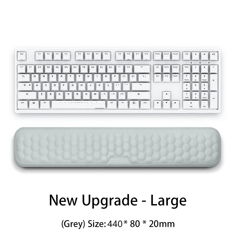 Ergonomic Gamer Wrist Rest Set - Comfort & Style