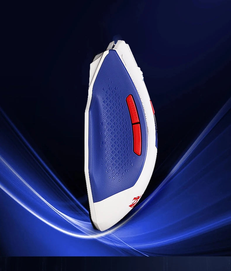 Redragon G62 Wireless Gaming Mouse – 2.4G + Bluetooth, 26,000 DPI Sensor, 6 Programmable Buttons, Ultra-Lightweight - Aruen Store