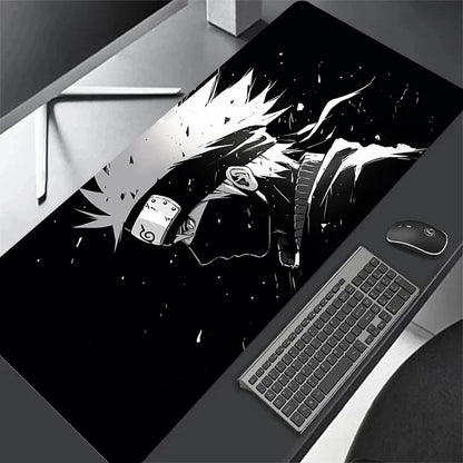 XXL Gaming Mouse Pad | Red & Black Anime Aesthetic