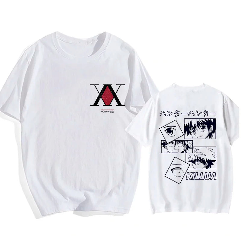 Hunter Test Oversized T-Shirt - Manga Panel Style Adventure Guild Tee