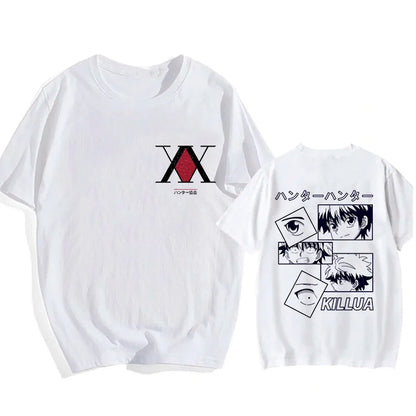 Hunter Test Oversized T-Shirt - Manga Panel Style Adventure Guild Tee