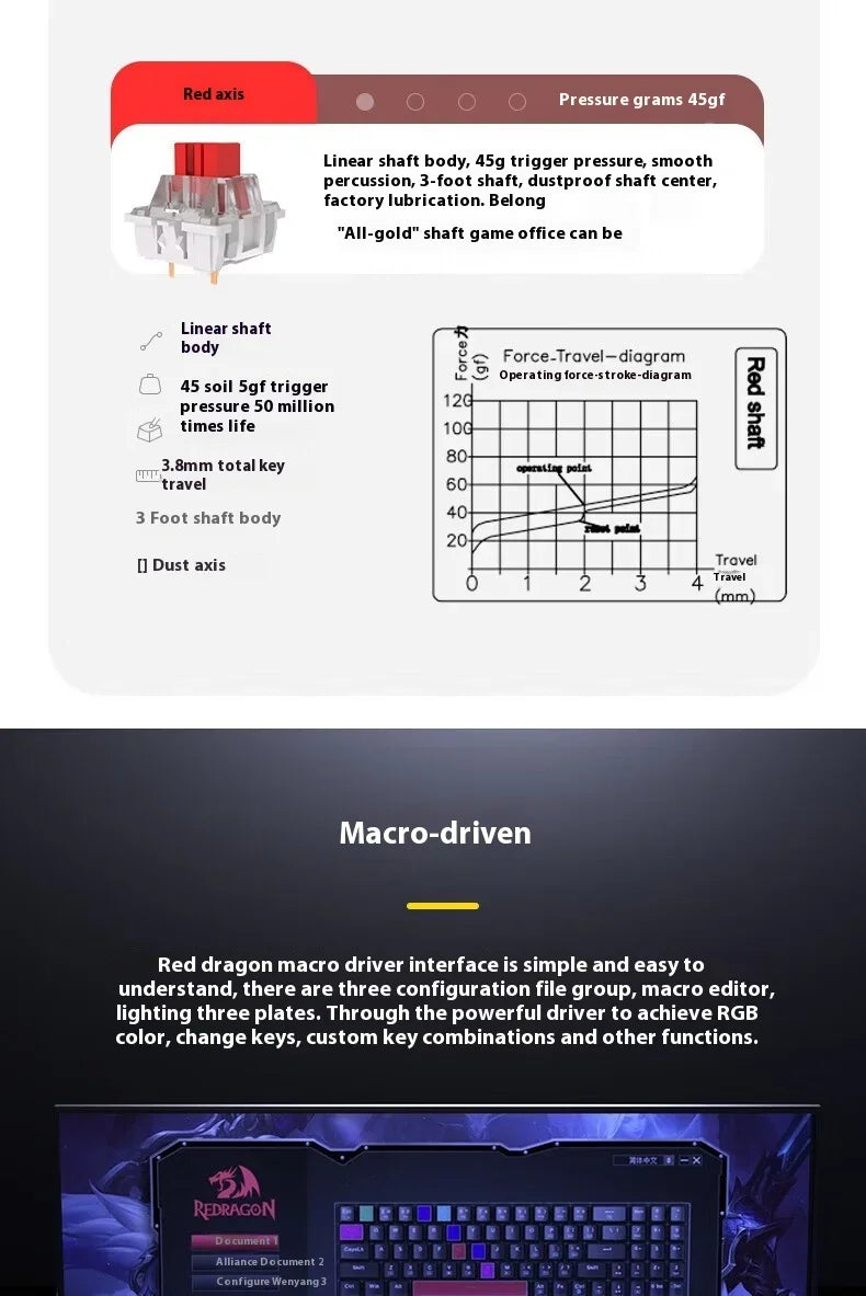 Wireless Mechanical Keyboard 78 Keys – RGB Hot-Swap – Low-Profile Compact Gaming Keyboard - Aruen Store