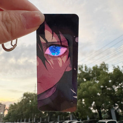Glowing Eyes Anime Keychain – Inspired Gamer Style