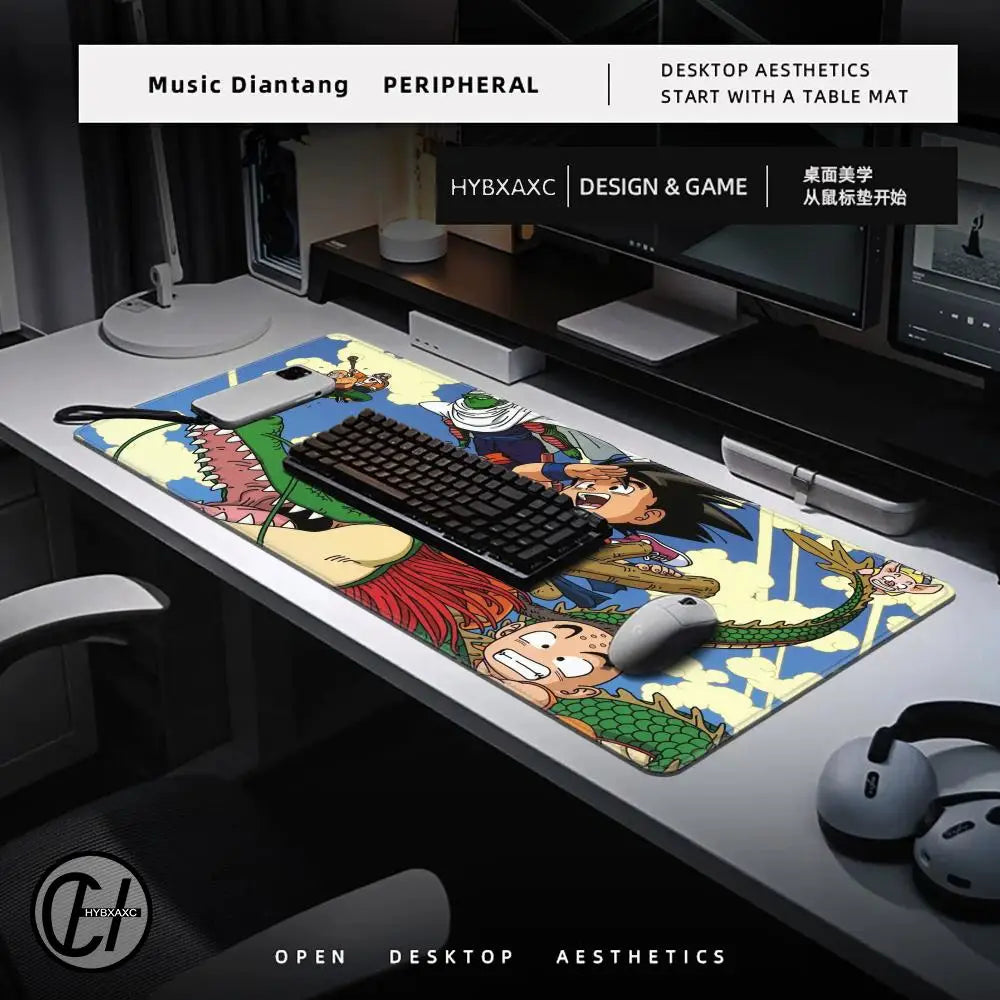 Mouse Pad Gamer XXL | Arte Dragão Lendário e Aventura