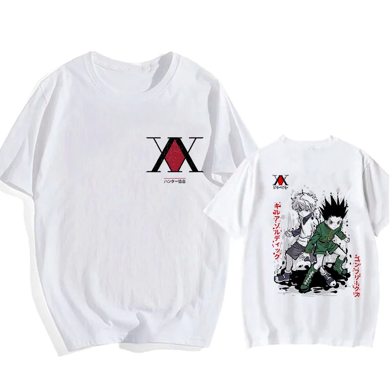 Hunter Test Oversized T-Shirt - Manga Panel Style Adventure Guild Tee