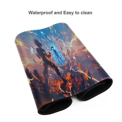Mouse Pad Gamer XXL | Arte Dragão Lendário e Aventura