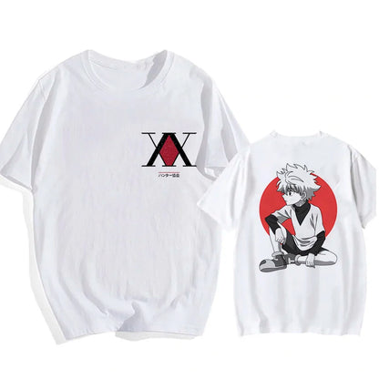 Hunter Test Oversized T-Shirt - Manga Panel Style Adventure Guild Tee