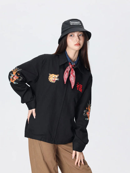 Collector's 1960s Sukajan Bomber - Tokyo Tiger Souvenir Jacket